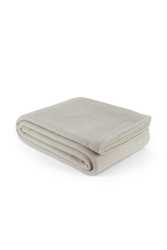 Coincasa κουβέρτα διπλή fleece μονόχρωμη 250 x 220 cm - 007217951 Μπεζ